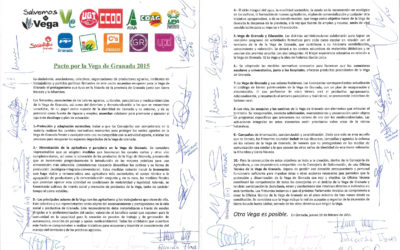 En el 6º Aniversario del Pacto por la Vega de Granada