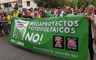 Adiós a los megaproyectos fotovoltaicos en la Vega, por ahora…