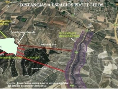 ¡Alerta! Otro macroproyecto fotovoltaico amenaza la Vega de Granada